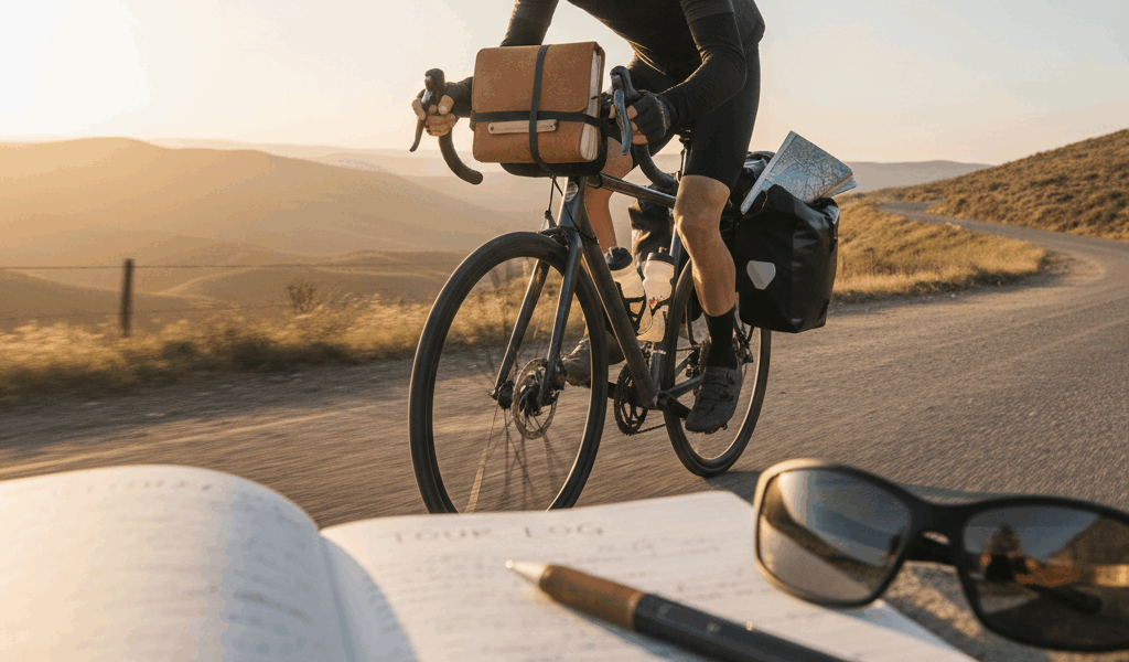 Why Paper Journals Are Making a Comeback Among Long-Distance Cyclists