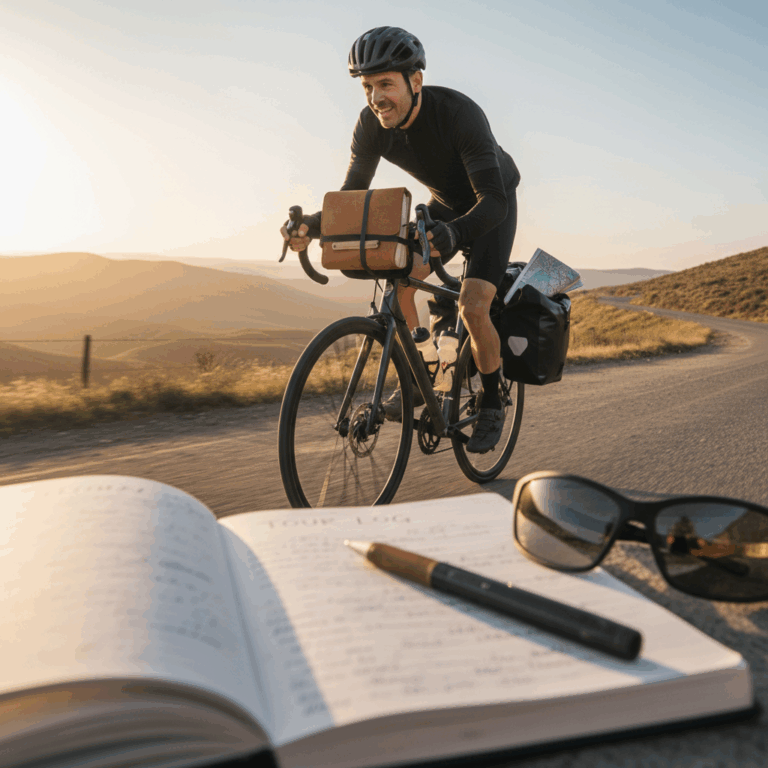 Why Paper Journals Are Making a Comeback Among Long-Distance Cyclists