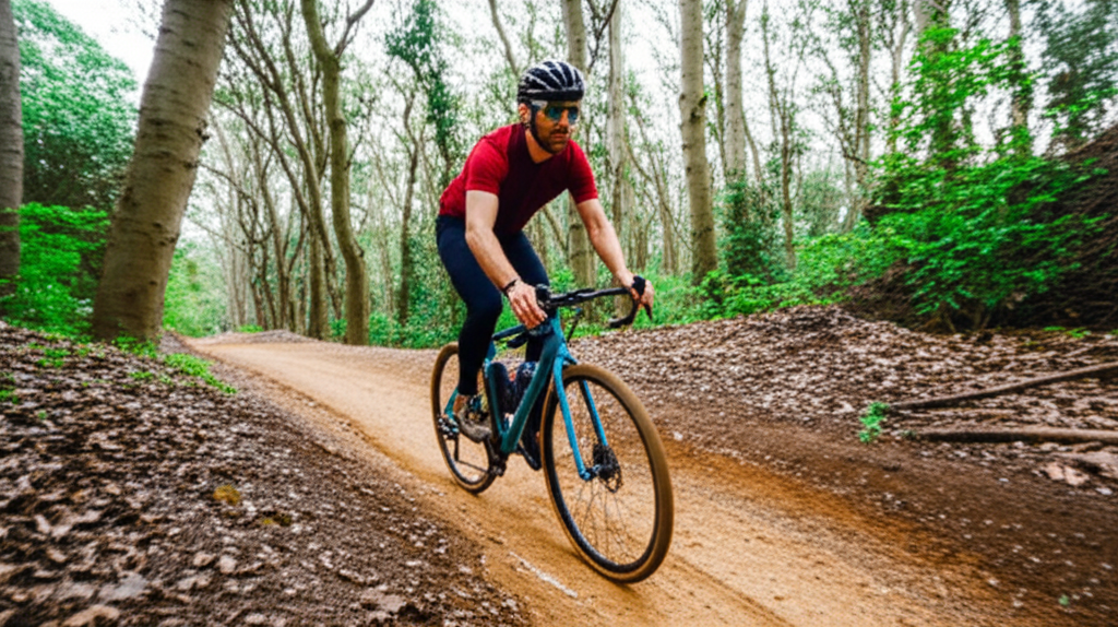 Gravel bike with Presta valves